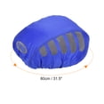 thumbnail image 2 of Unique Bargains Cycling Bicycle Helmet Cover Motorcycle Helmet Rain Covers Ride Gear Helmet Cover Blue, 2 of 6