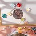 thumbnail image 3 of SUNURS 3D Flower Cute Fridge Magnets for Locker, Colorful Strong Decorative Funny Refrigerator Magnets for Whiteboard, Kitchen, and Office (12 Pieces), 3 of 6