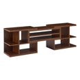 thumbnail image 1 of Meuble TV Ajustable en Bois - Noyer Foncé, 1 of 6