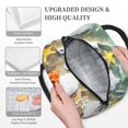 thumbnail image 3 of Easygdp Seashell On The Beach Bolsa de Almuerzo Insulada Grande, Forro de Aluminio, Diseño Espacioso, a Prueba de Fugas, Ideal para Trabajo, Picnics, Viajes y Actividades al Aire Libre, 3 of 6