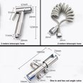 thumbnail image 4 of 2 Function Handheld Bidet Sprayer for Toilet, High Pressure Handheld Cloth Diaper Sprayer, Stainless Steel Bathroom Sprayer Kit with Hose, 4 of 7