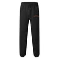 thumbnail image 4 of Zszcpp Work Pants Men Running Sports Basic Styly Long Print Letter Trendy Comfortable Lounge Trousers Casual Trouser, 4 of 4