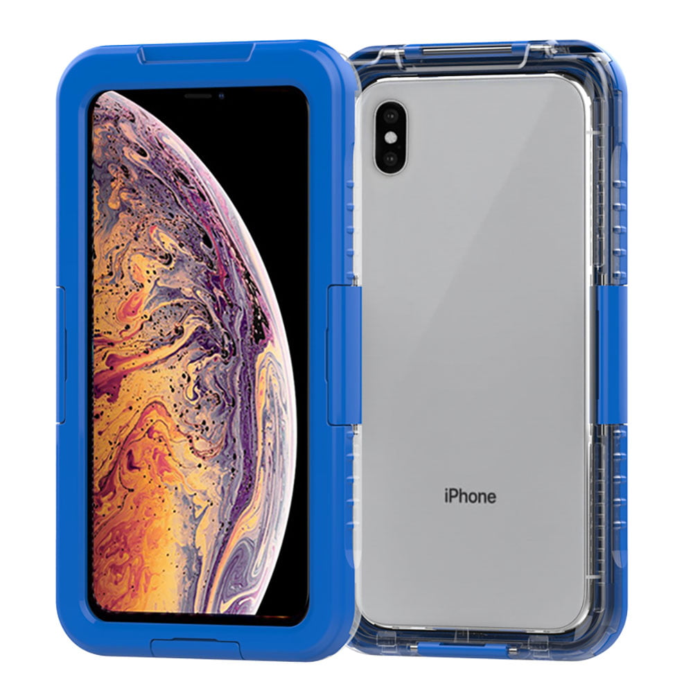 Waterproof /Shocproof /Floating Case For iPhone XS Max XR XS X Screen protector 