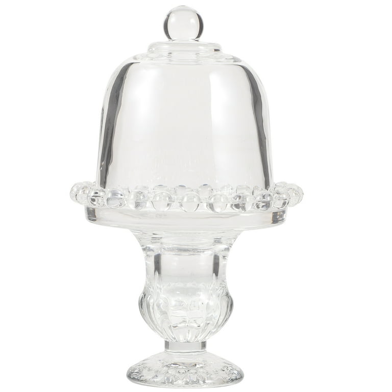 Glass cake display stand cheap