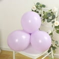 thumbnail image 6 of Efavormart 50 Pack Matte Pastel Purple Biodegradable Balloons, Round Eco-friendly Thick Latex Party Balloons - 12", 6 of 11