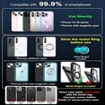 thumbnail image 4 of Ourlife Upgraded 360° Nano Gel Magnetic Phone Holder for Car/for iPhone 17 Pro Max, Strongest Suction, Magnetic Force, Magsafe Compatible, Adjustable Suction Cup Mount., 4 of 9