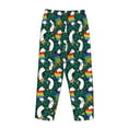 thumbnail image 5 of Goofa Lgbt Penguin Printed Soft Pajama Pants for Women, Wide Leg Comfy Casual Lounge Yoga Pants-Medium, 5 of 9