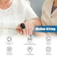 Wellue O2Ring Wearable Pulse Oximeter, Finger Oxygen Monitor for Heart