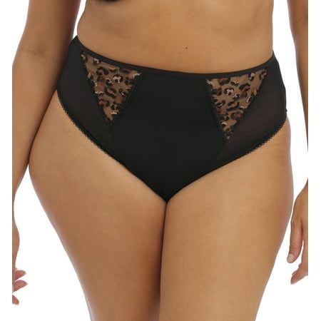 

Elomi Namrah High Leg Brief Panty (301353) XL Black
