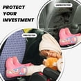 thumbnail image 3 of Kdxio Porcelain Chinaware Print 2 Pack Car Kick Mat Seat Cover Back Protector Mat with Pockets for Organizer Backseat Protector and Storage Anti Kick Pad for Vehicles, 3 of 8