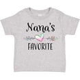 thumbnail image 3 of Inktastic Nana's Favorite- Heart Grandchild Boys or Girls Toddler T-Shirt, 3 of 5