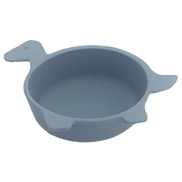 Cuenco de Bebé de Dibujos Cuenco de Alimentación para Bebés Platos para Comer para Bebé Cuenco gris Sunnimix Cuenco de aislamiento