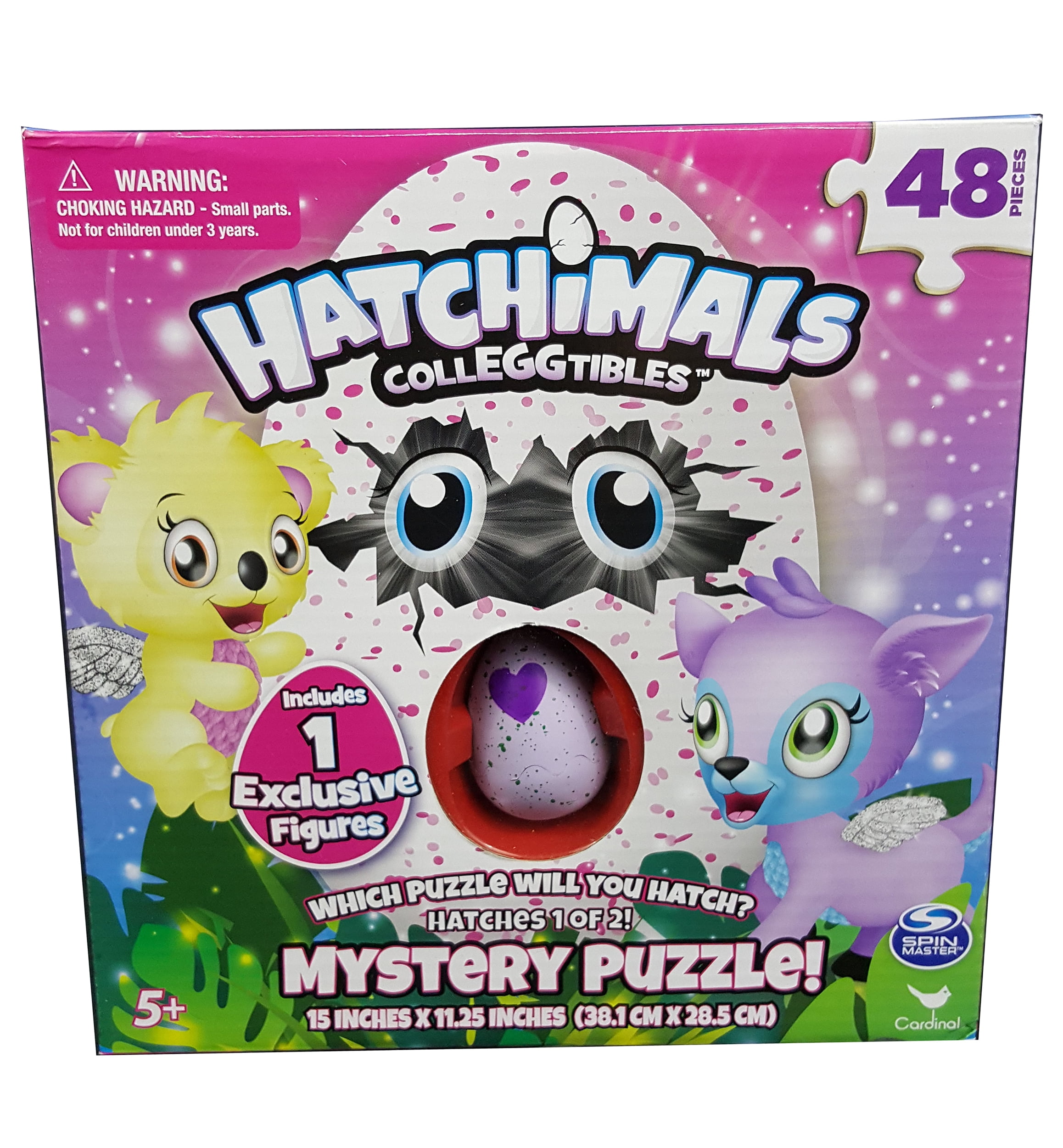 Hatchimals 46 Piece Egg Puzzle Cardinal Spin Master Package 70215csv for sale online 