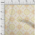 thumbnail image 1 of oneOone Polyester Lycra Yellow Fabric Dot|Heart & Shapes Geometric Dress Material Fabric Print Fabric By The Yard 56 Inch Wide, 1 of 4