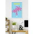 thumbnail image 2 of Reinders: Destinations - Destination Miami Wall Poster, 22.375" x 34" Framed, 2 of 5