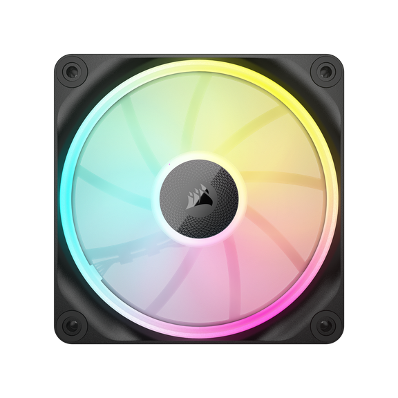 CORSAIR iCUE LINK LX120 RGB 120mm PWM Fan Expansion - Dual Light Loops - Requires iCUE LINK System Hub (Sold Separately) - CORSAIR AirGuide Technology