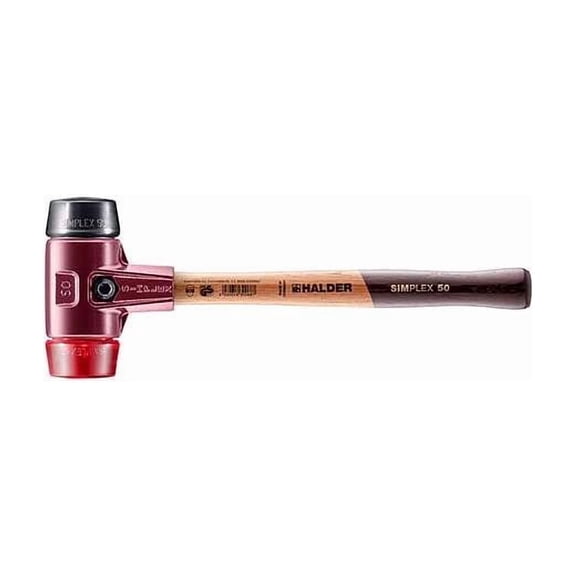 Halder Simplex Soft Face Hammer,2-1/2 lb.,13-3/4" L 3026050