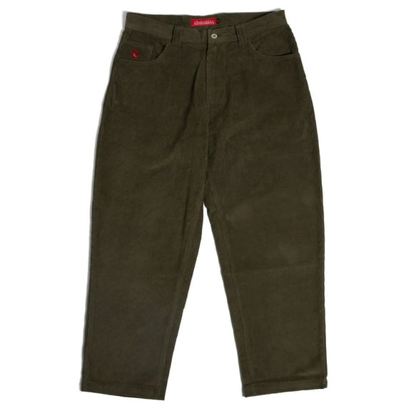 Chocolate Cord Pants 28 Olive