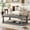 Grey, variant on Vintage Coffee Table Featuring Artistic Vase Column Legs and Luxurious Pine Veneer,Suitable for Living Room, Study Roo