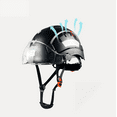thumbnail image 4 of SF06 Construction Safety Helmet with Visor ABS Hard Hat Adjustable Ventilation Hardhats Industrial Work Head Protection for Men(Black), 4 of 8