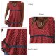 thumbnail image 4 of Top sin mangas con cuello en V para mujer, camiseta holgada con estampado de retazos, camiseta sin mangas informal suave a la moda para fiesta diaria y vacaciones, 4 of 5