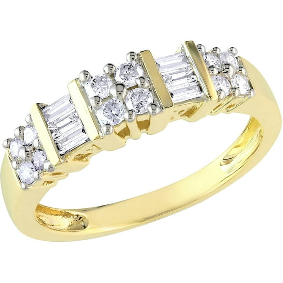 Everly Women's Diamond 14k Yellow Gold Wedding Ring