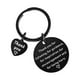 thumbnail image 1 of Llavero inspirador de acero inoxidable con frase motivadora | Regalo de amor y agradecimiento para amigos | Llavero motivacional para mujeres, hombres y estudiantes, 1 of 1