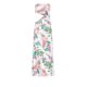 thumbnail image 4 of TRKIYQC Vestido ajustado dividido sin tirantes para mujer, gradiente/color sólido/estampado floral cintura hueca fruncida sin mangas sin espalda falda larga TRKIYQC Casual, 4 of 5