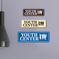thumbnail image 5 of Standard Youth Center Sign (Red) - Large, 5 of 5