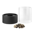 thumbnail image 2 of Tabletop Pillar Hurricane Candleholder with Decorative Pebble Base - Small, 2 of 10