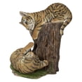 thumbnail image 3 of Playful Tiger Cubs - Ultra Realistic Garden Statue, 3 of 4