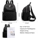 thumbnail image 4 of Mochila Travistar para mujer, pequeña y elegante, de nailon, resistente al agua, informal, para el colegio, pequeña, antirrobo, color negro, 4 of 4