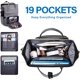 thumbnail image 3 of Mochila para portátil para mujer de 15,6 pulgadas con puerto de carga USB Mochilas escolares impermeables JFHHH pequeña, 3 of 5
