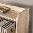 thumbnail image 6 of Southern Enterprises Berritza Wood Midcentury Modern Bookshelf in Natural, 6 of 7