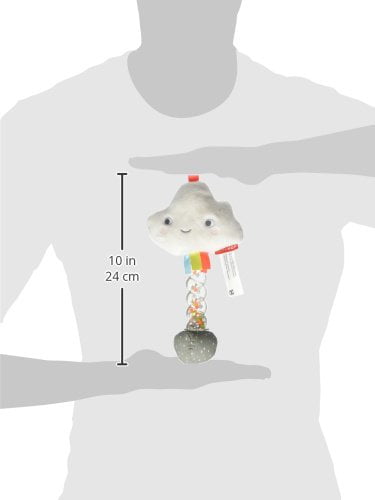 skip hop silver lining cloud rainstick rattle