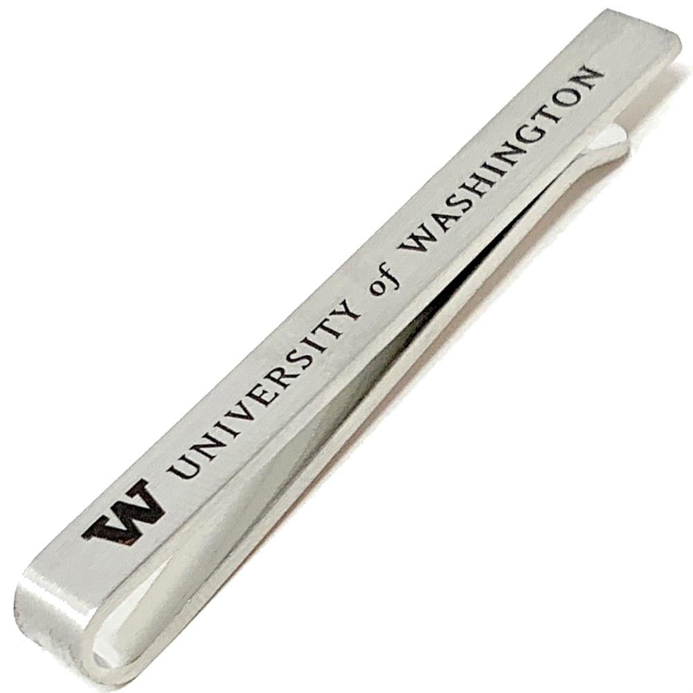 Laser Engraved Gifts Ohio State University Buckeyes Tie Clip Silver Tie Bar Gift Set 
