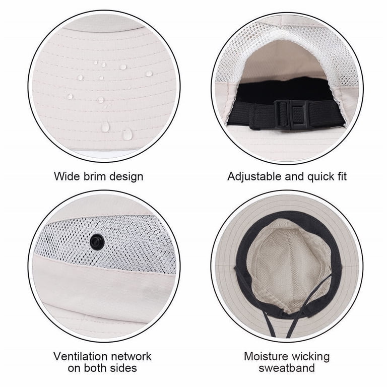 Women's Wide Brim Ponytail Sun Hat with UPF 50 photo 4