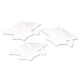 thumbnail image 4 of Beistle Metallic Grad Cap Cutouts; White 18/Pack CT04, 4 of 4