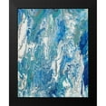 thumbnail image 2 of Ritter, Gina 15x18 Black Modern Framed Museum Art Print Titled - Marbleized Beach View II, 2 of 5