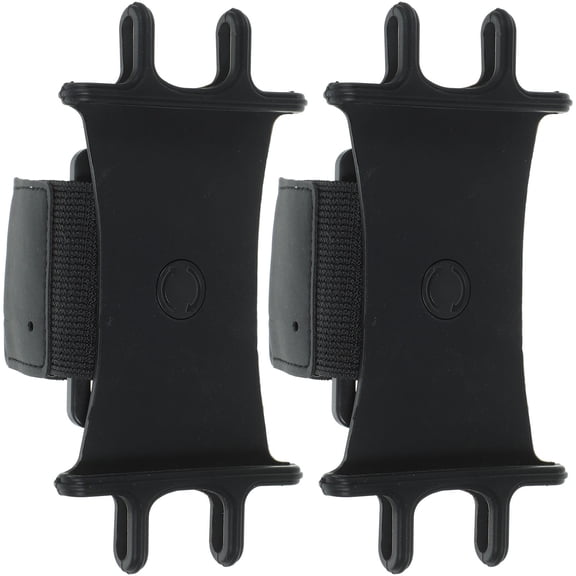 COMPUKAS 2-Pack Breathable Sports Arm Phone Holders for Running, Jogging, Fitness Workouts, and Everyday Use