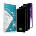 thumbnail image 1 of Chenchen 3 Pack Privacy Screen Protector for Samsung Galaxy S25 FE, 6.7-Inch, Fingerprint ID Compatible, 9H Tempered Glass Film, Anti-Spy, Anti Scratch, Case Friendly, NO Bubbles, 1 of 1
