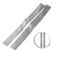 thumbnail image 2 of LEFU for Refrigerator Oven Door Handle Cover Set Kitchen Appliance Protector Velvet Cloth Decor for Fridge Microwave Dishwasher Cabinet 42x12cm Gray 2 Pack, 2 of 10