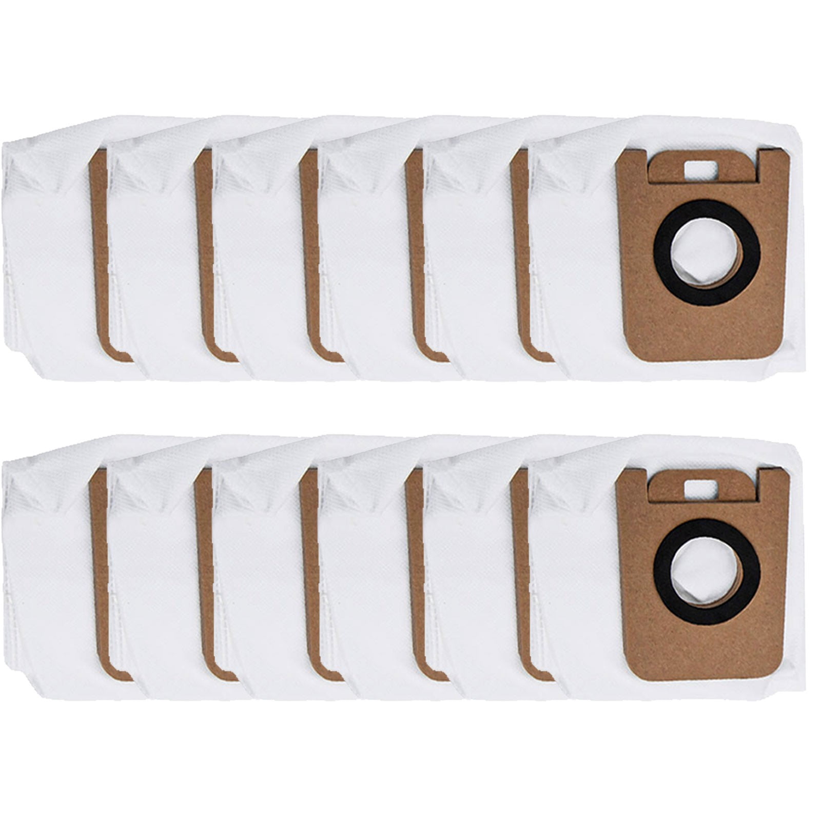 Sacs à Poussière Pour Aspirateur Robot Dreame D10 Plus Gen 2 / L10s Plus - Lot De 8, Grande Capacité, Non Tissés - 11