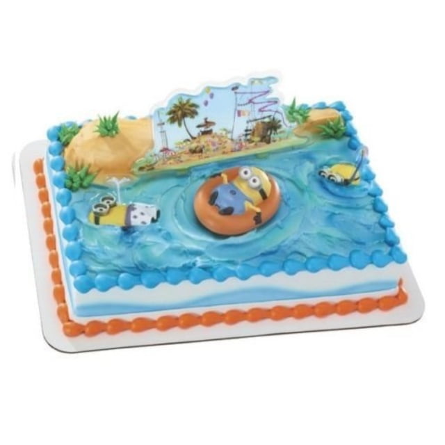 Despicable Me Minion Bob Kevin Stuart Edible Cake Topper Image Abpid001v2 Walmart Com