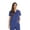 Galaxy Blue, variant on Just Love Stretch Solid Scrub Tops for Women 6827-COR-XL (Royal, X-Small)