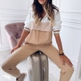 thumbnail image 2 of outfmvch joggers for women tracksuit sweatshirt sets sport long sleeve wear suit sets pants for women cargo pants, 2 of 9