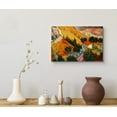 thumbnail image 3 of wall26 Canvas Print Wall Art Flowers by Master Artist Vincent Van Gogh Nature Wilderness Illustrations Fine Art Relax/Calm Multicolor for Living Room, Bedroom, Office - 12"x18", 3 of 5