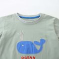 thumbnail image 7 of Hiijoy Toddler Boys Outfits Whale Print Short Sleeve T Shirt & Shorts Set, Sizes 3-4T, 7 of 7