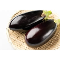 300 Seeds FLORIDA MARKET EGGPLANT Purple Aubergine Solanum Melongena Vegetable Seeds