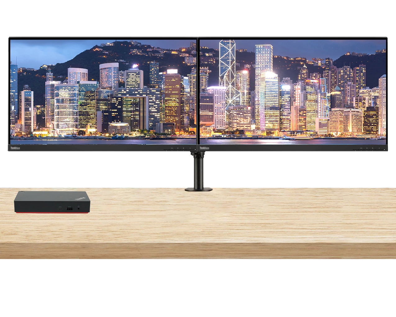 Lenovo ThinkVision E27q 2560 x 1440 LED Backlit Quad HD LCD Monitor, 2